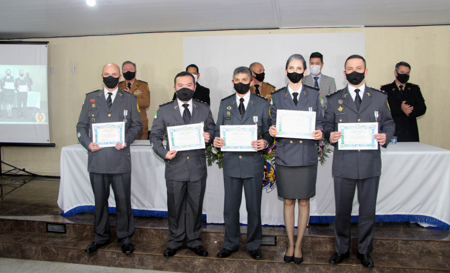 São José dos Pinhais, 03 de agosto de 2021. Solenidade de formatura do CAO-2021.