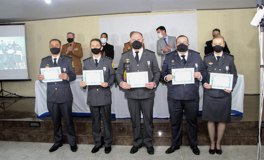 São José dos Pinhais, 03 de agosto de 2021. Solenidade de formatura do CAO-2021.