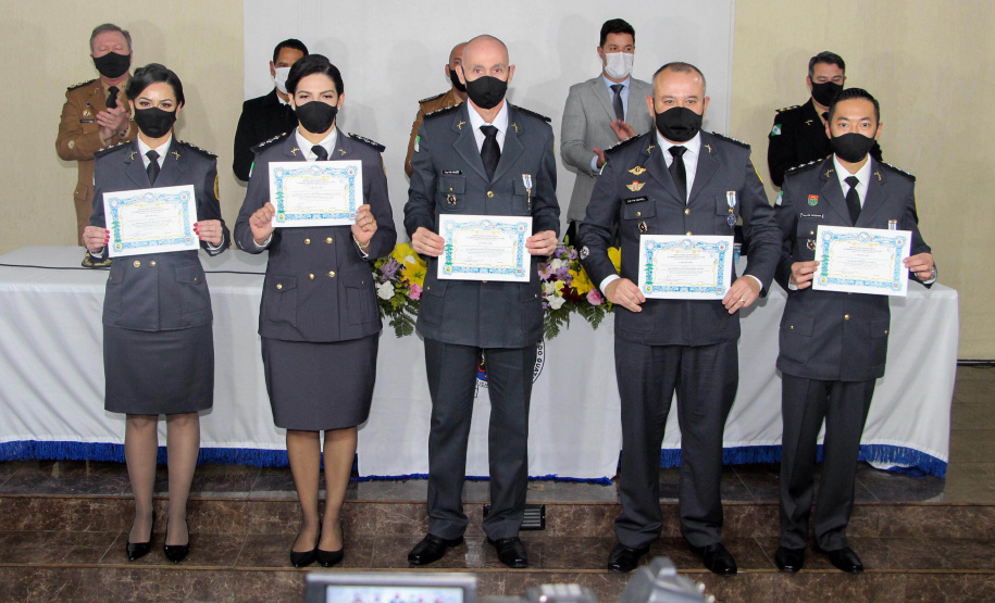 São José dos Pinhais, 03 de agosto de 2021. Solenidade de formatura do CAO-2021.