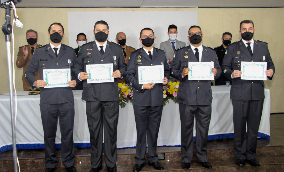 São José dos Pinhais, 03 de agosto de 2021. Solenidade de formatura do CAO-2021.