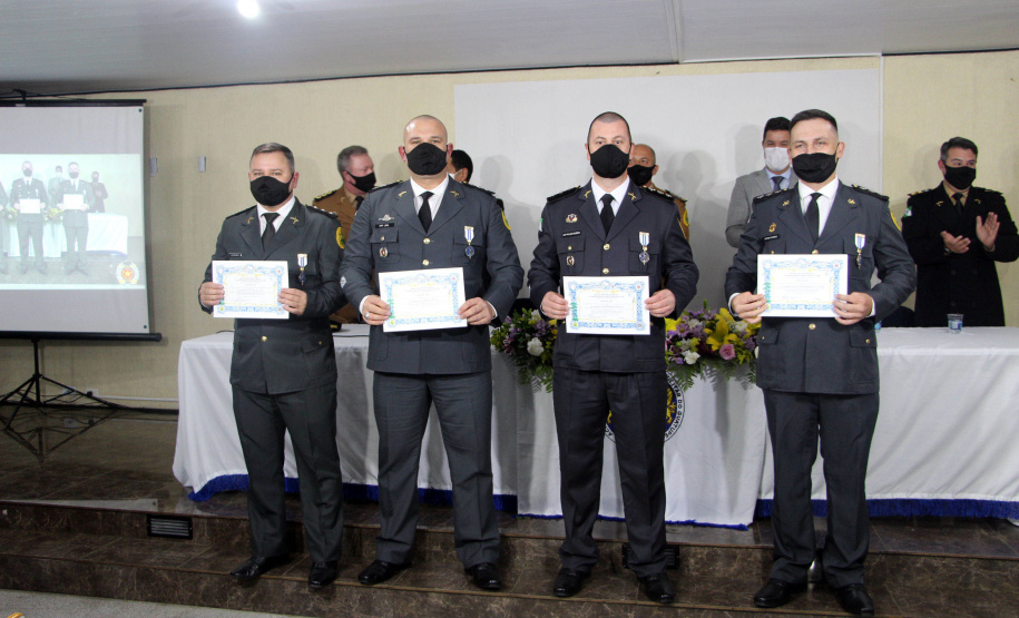 São José dos Pinhais, 03 de agosto de 2021. Solenidade de formatura do CAO-2021.