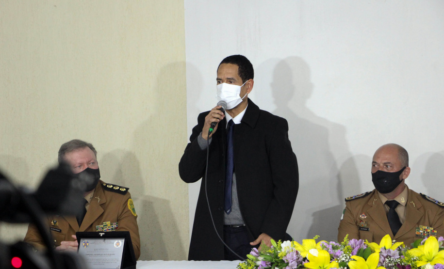 São José dos Pinhais, 03 de agosto de 2021. Solenidade de formatura do CAO-2021.