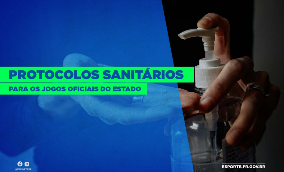 Protocolos sanitários dos jogos oficiais do Paraná são divulgados . Foto: Esporte Paraná