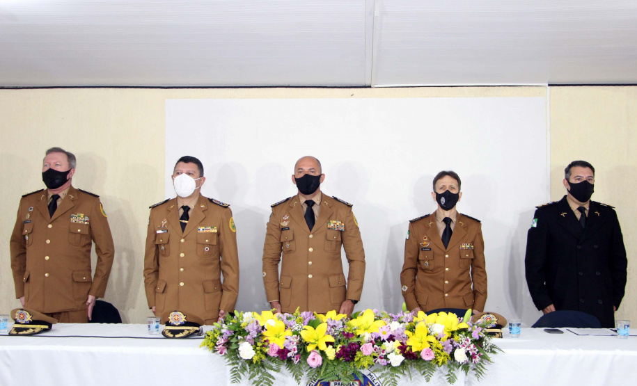 Formatura curso de Sargentos. 192 policiais militares concluem Curso de Sargentos 2021. Foto: PMPR