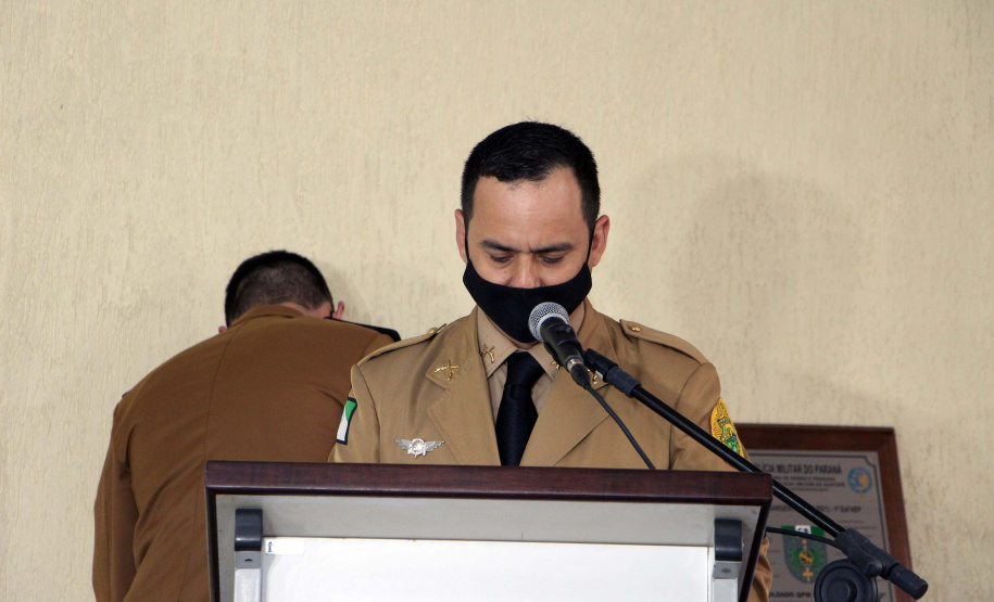 Formatura curso de Sargentos. 192 policiais militares concluem Curso de Sargentos 2021. Foto: PMPR