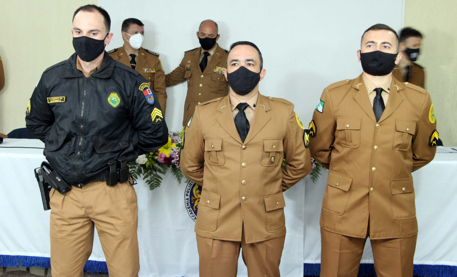 Formatura curso de Sargentos. 192 policiais militares concluem Curso de Sargentos 2021. Foto: PMPR