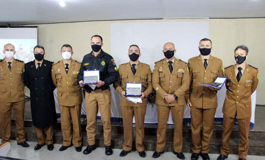 Formatura curso de Sargentos. 192 policiais militares concluem Curso de Sargentos 2021. Foto: PMPR