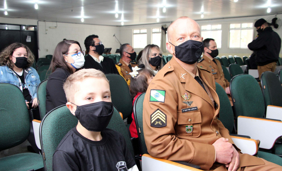 Formatura curso de Sargentos. 192 policiais militares concluem Curso de Sargentos 2021. Foto: PMPR