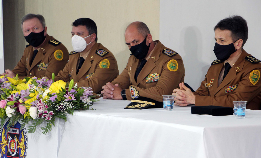 Formatura curso de Sargentos. 192 policiais militares concluem Curso de Sargentos 2021. Foto: PMPR