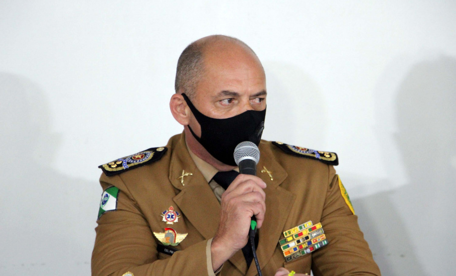 Formatura curso de Sargentos. 192 policiais militares concluem Curso de Sargentos 2021. Foto: PMPR