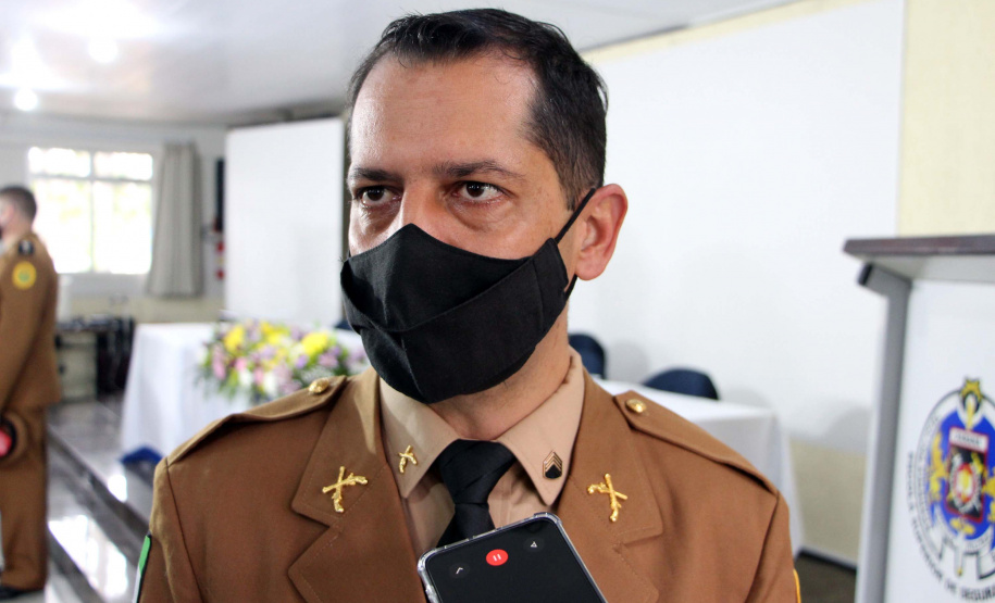 Formatura curso de Sargentos. 192 policiais militares concluem Curso de Sargentos 2021. Foto: PMPR