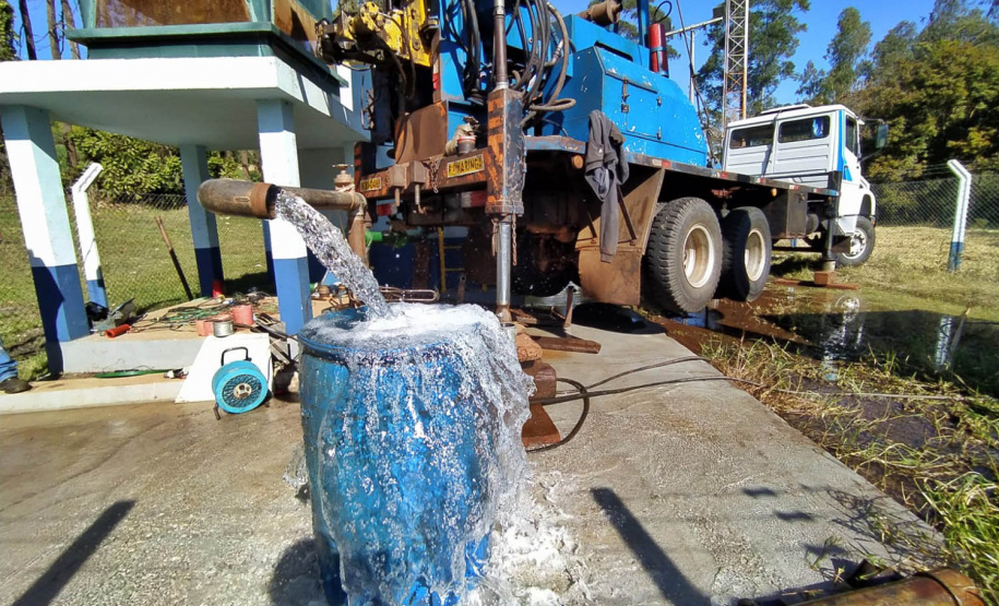 A Sanepar finalizou nesta quinta-feira (5) obras no valor de cerca de R$ 1,6 milhão em Lunardelli, no Vale do Ivaí. - Obras entregues muda a vida da Comunidade Nossa Senhora do Rocio  -  Lunardelli, 05/08/2021 - Foto: Sanepar