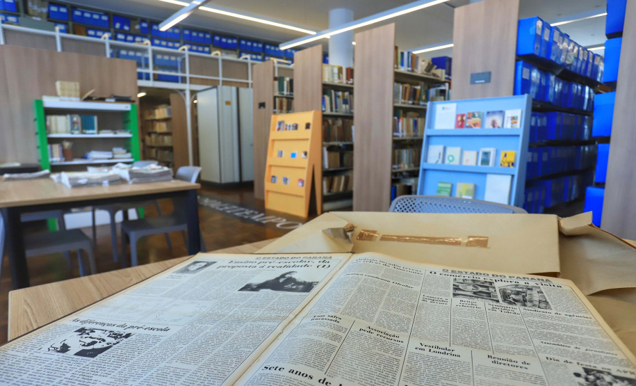 Biblioteca Pública reabre para público com 300 novos títulos disponíveis para empréstimo. Curitiba, 12/03/2019 - Foto: José Fernando Ogura/AEN