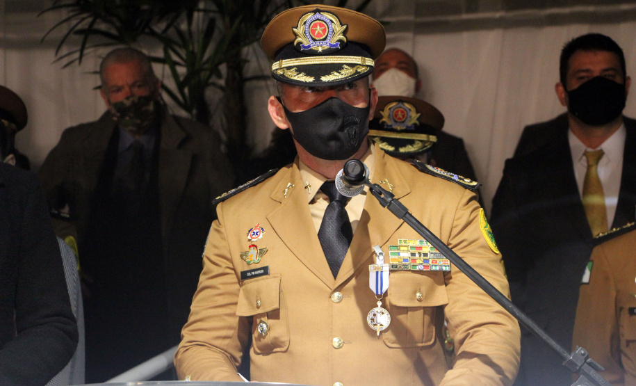 06-08-2021 Aspirantado Turma 2021. São José dos Pinhais, 06 de agosto de 2021. Aspirantado Turma 2021. Foto: Cel QOPM Hudson Loeôncio Teixeira, Comandante-Geral da PMPR.