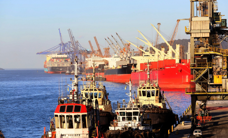 A Portos do Paraná participa nesta quarta-feira, dia 11, da 7ª. Conferência da Advocacia Paranaense, promovida pela seção paranaense da Ordem dos Advogados do Brasil (OAB). Com mais de sete mil inscritos, este já é o maior encontro da história, na área, no Estado.  -  Paranaguá, 09/08/2021  -  Foto: Cláudio Neves/Portos do Paraná