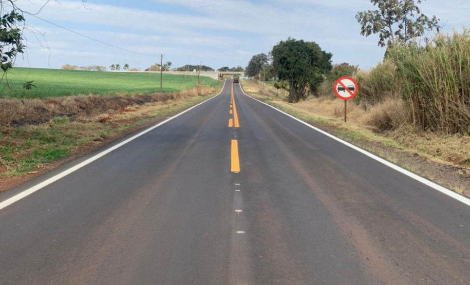 Melhorias em Santa Tereza do Oeste PR- 586  -  Curitiba, 10/08/2021 -  Foto: DER