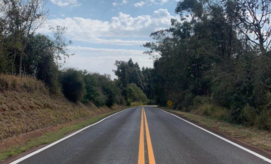 Melhorias em Santa Tereza do Oeste PR- 586  -  Curitiba, 10/08/2021 -  Foto: DER