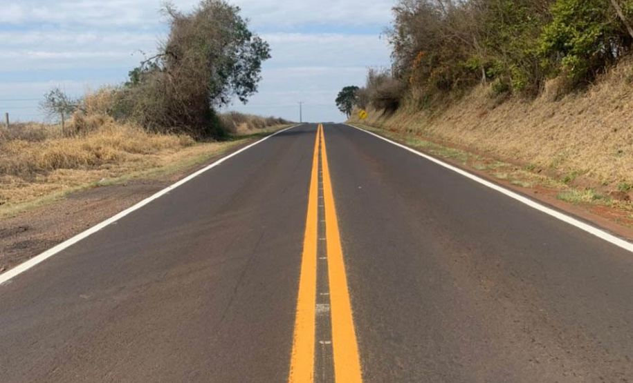 Melhorias em Santa Tereza do Oeste PR- 586  -  Curitiba, 10/08/2021 -  Foto: DER