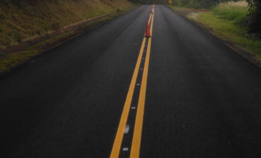 Melhorias em Santa Tereza do Oeste PR- 586  -  Curitiba, 10/08/2021 -  Foto: DER
