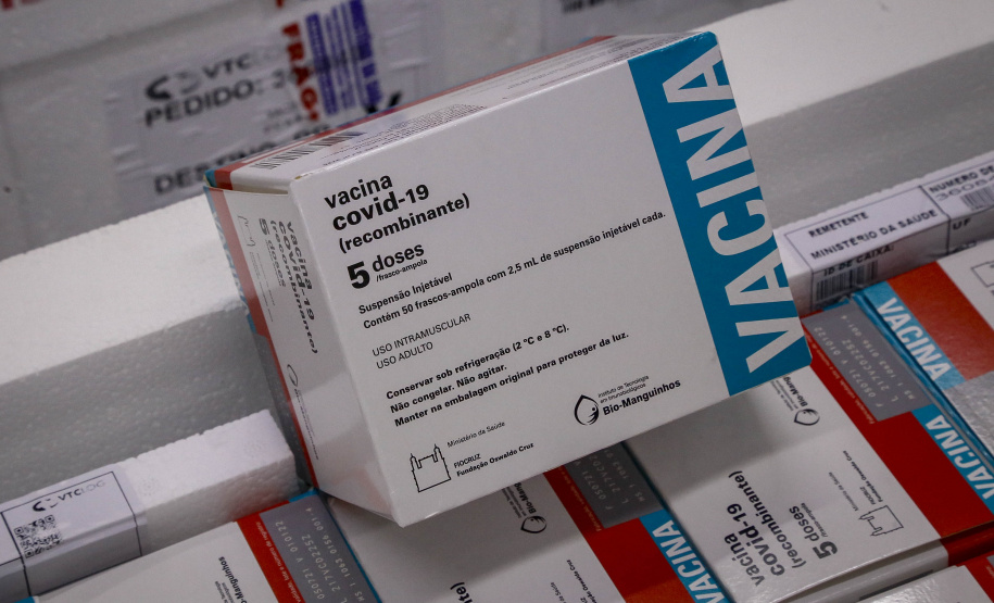 Ministério da Saúde confirma novo lote com 108.810 vacinas contra a Covid-19 para o Paraná
Foto Gilson Abreu/AEN