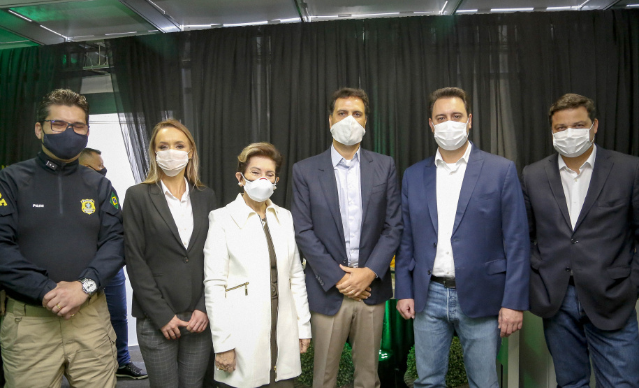 10.08.20201 Governador Carlos Massa Ratinho Junior inaugura o Viaduto do Sabará, em Ponta Grossa.
Foto Gilson Abreu/AEN