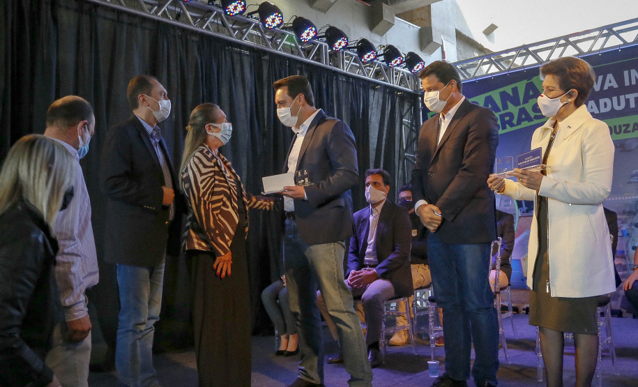 10.08.20201 Governador Carlos Massa Ratinho Junior inaugura o Viaduto do Sabará, em Ponta Grossa.
Foto Gilson Abreu/AEN