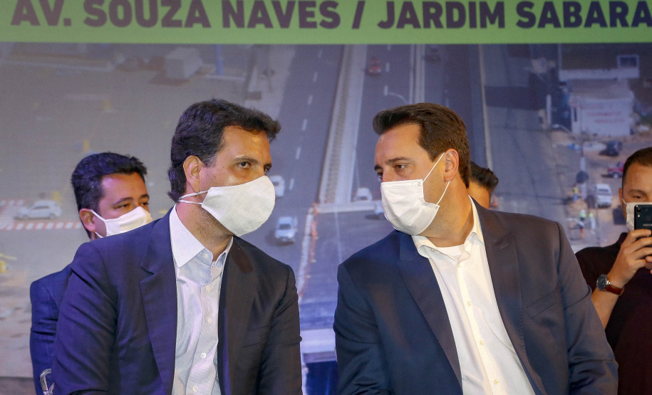 10.08.20201 Governador Carlos Massa Ratinho Junior inaugura o Viaduto do Sabará, em Ponta Grossa.
Foto Gilson Abreu/AEN