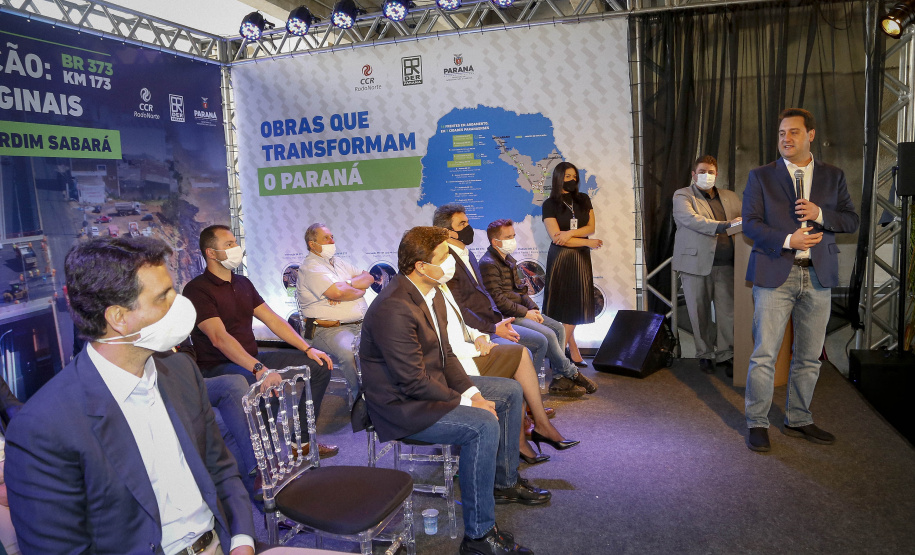 10.08.20201 Governador Carlos Massa Ratinho Junior inaugura o Viaduto do Sabará, em Ponta Grossa.
Foto Gilson Abreu/AEN