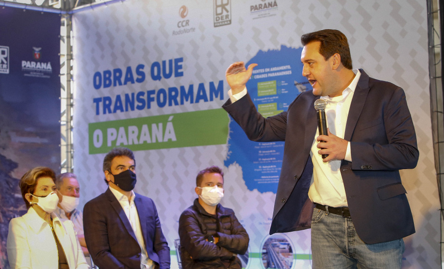 10.08.20201 Governador Carlos Massa Ratinho Junior inaugura o Viaduto do Sabará, em Ponta Grossa.
Foto Gilson Abreu/AEN