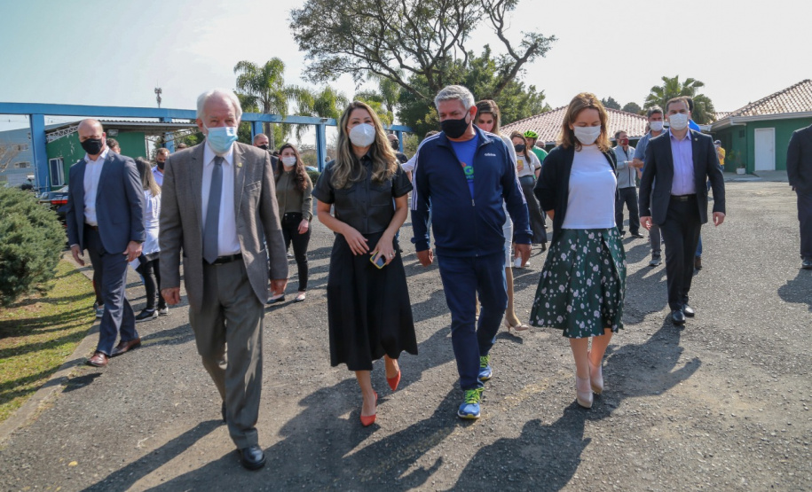 O Governo do Estado lança nesta terça-feira (10) o Programa Pedala Paraná. O vice-governador Darci Piana, a primeira-dama Luciana Saito Massa, o superintendente do Esporte, Helio Wirbiski, e o secretário de Estado da Saúde, Beto Preto, participam da cerimônia, que também reunirá ciclistas e a comunidade esportiva.Foto: Valdelino Pontes