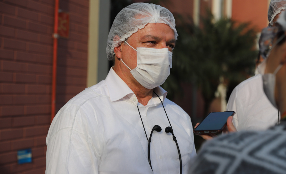 Mondelez O governador Carlos Massa Ratinho Junior visita  nesta terça-feira (10) ,  a empresa Mondelez na Cidade Industrial de Curitiba. Na foto, Liel Miranda, presidente da Mondel?z no Brasil. Curitiba, 10/08/2021. Foto: Geraldo Bubniak/AEN