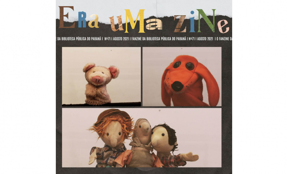 Nova edição do Era Uma Zine visita a sala de contação de histórias da BPP  -  Foto: Biblioteca Pública do Paraná