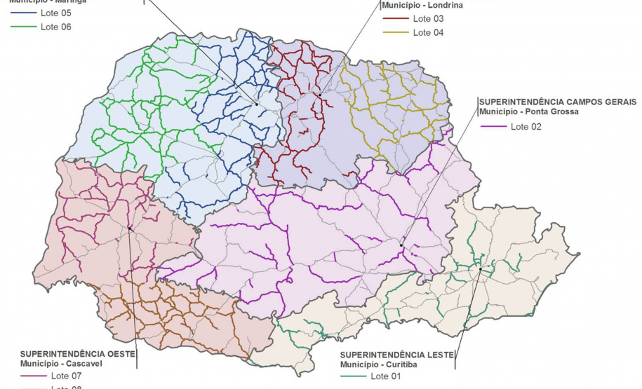 O Departamento de Estradas de Rodagem do Paraná (DER/PR) abriu nesta terça-feira (10) os envelopes com propostas de preços dos oito lotes do Programa de Segurança Viária das Rodovias Estaduais (Proseg Paraná), iniciativa que vai melhorar a segurança de 9.965,43 quilômetros de rodovias estaduais. -  Curitiba, 10/08/2021  -  Foto: DER