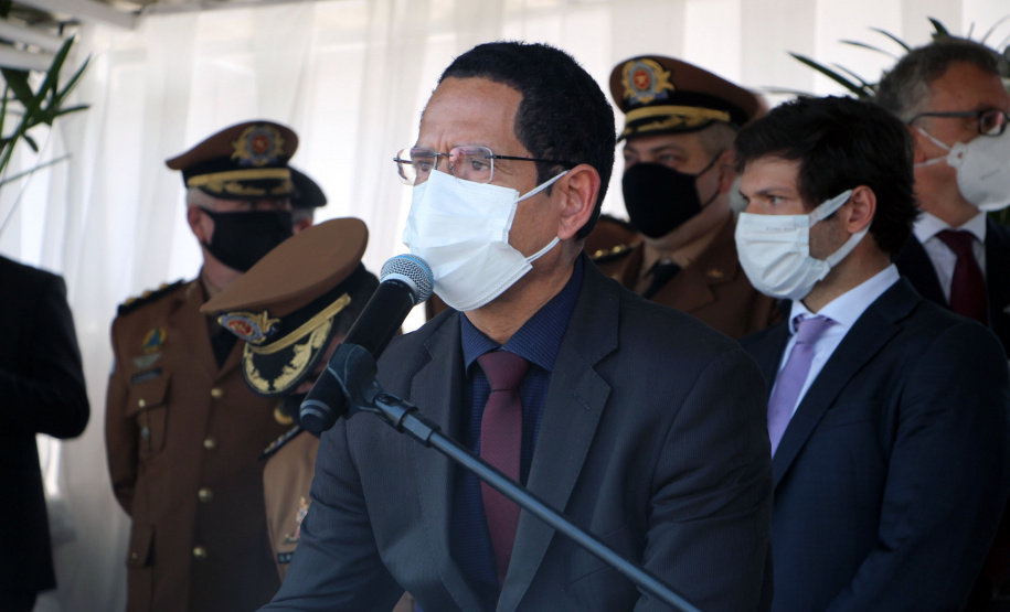 Aniversário de 167 anos da Polícia Militar é marcado com entrega de medalhas e comemoração do Espadim Tiradentes. Foto:Soldado Adilson Voinaski Afonso