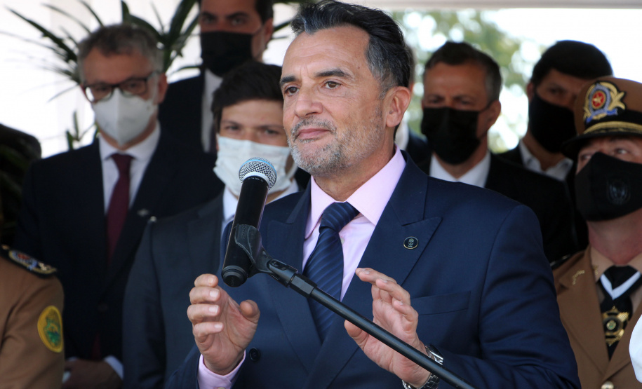 Aniversário de 167 anos da Polícia Militar é marcado com entrega de medalhas e comemoração do Espadim Tiradentes. Foto:Soldado Adilson Voinaski Afonso