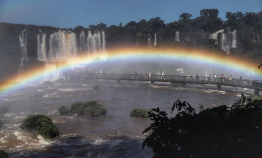Atividades de turismo são retomadas em Foz do Iguaçu. Foto: José Fernando Ogura/AEN