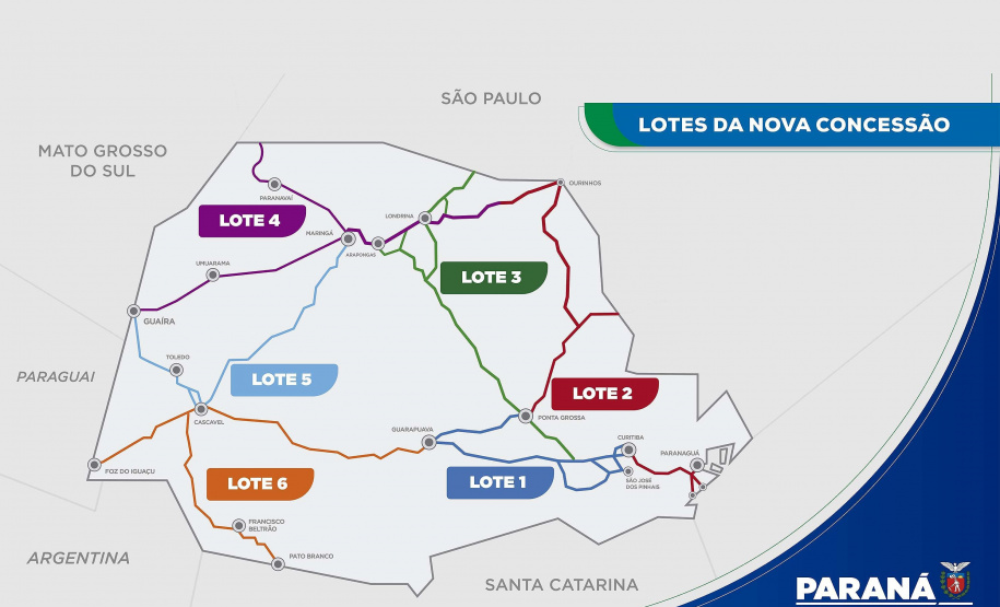 App_NovoPedagio O governador Carlos Massa Ratinho Junior e o ministro da Infraestrutura, Tarcísio Gomes de Freitas, apresentam, os detalhes da nova concessão de 3,3 mil quilômetros de rodovias do Paraná.