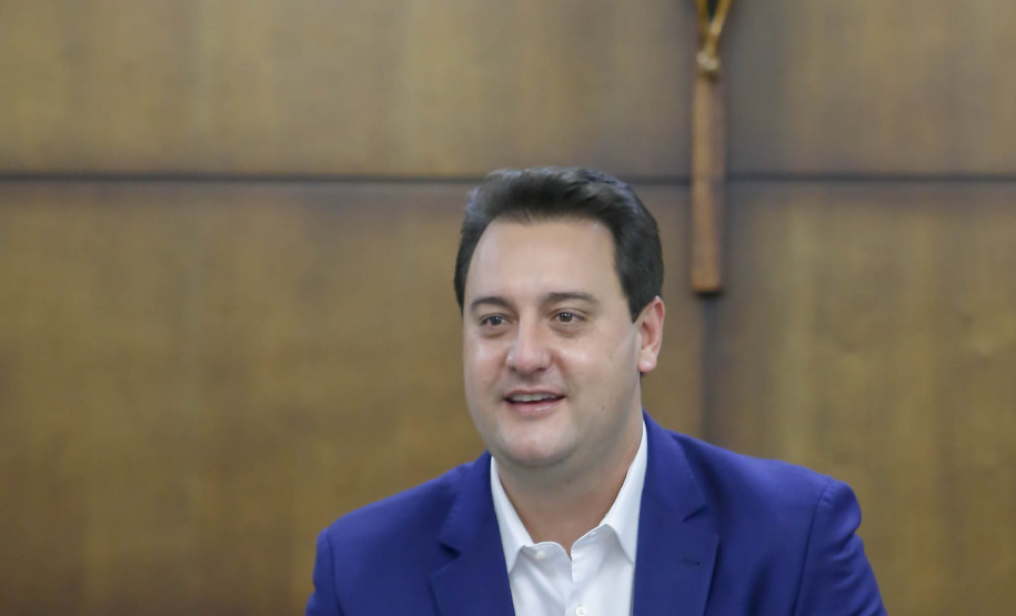 102.08.20201 Governador Carlos Massa Ratinho Junior em reunião com entidades do setor produtivo de Londrina
Foto Gilson Abreu/AEN