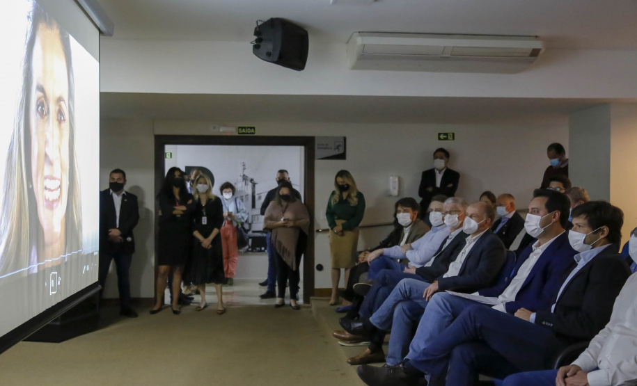 102.08.20201 Governador Carlos Massa Ratinho Junior em reunião com entidades do setor produtivo de Londrina
Foto Gilson Abreu/AEN