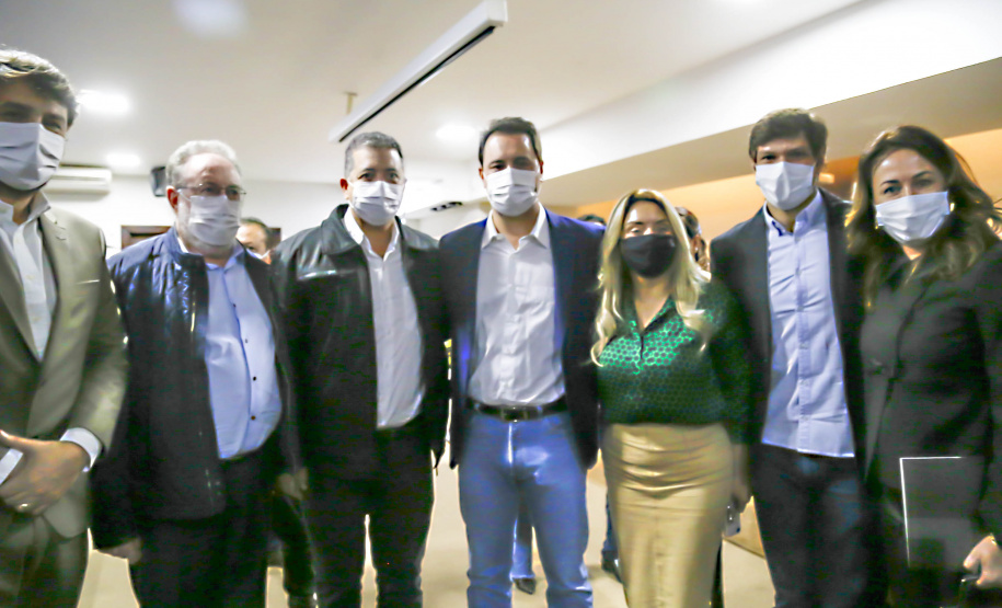 102.08.20201 Governador Carlos Massa Ratinho Junior em reunião com entidades do setor produtivo de Londrina
Foto Gilson Abreu/AEN