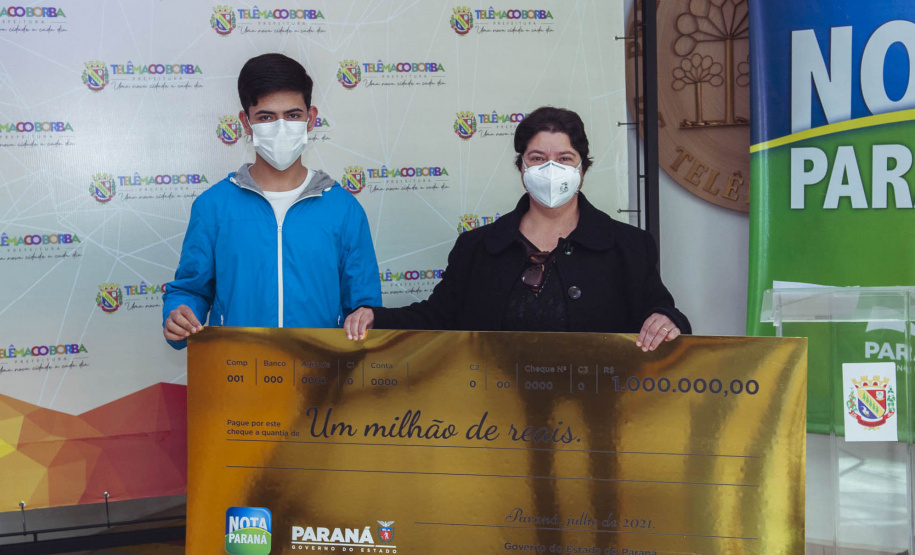 Produtora Rural de Telêmaco Borba é a nova milionária do Nota Paraná - Curitiba, 12/08/2021 - Foto: Secretaria da Fazenda do Paraná