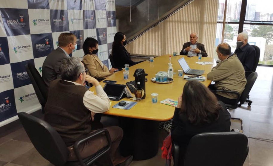 Planejamento para criação do IDR-Paraná e produção orgânica de frutas são modelos de trabalho para outros estados  -  Curitiba, 13/08/2021  -  Foto: Francieli Galo/IDR-PARANÁ