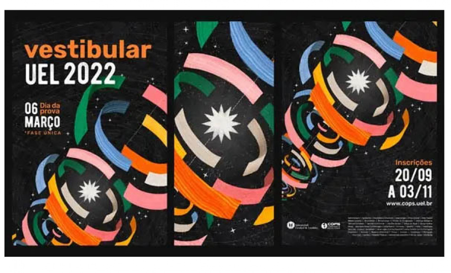 Preço público da inscrição para o Vestibular 2022 da UEL é de R$ 140,00  -  Foto/Arte: UEL