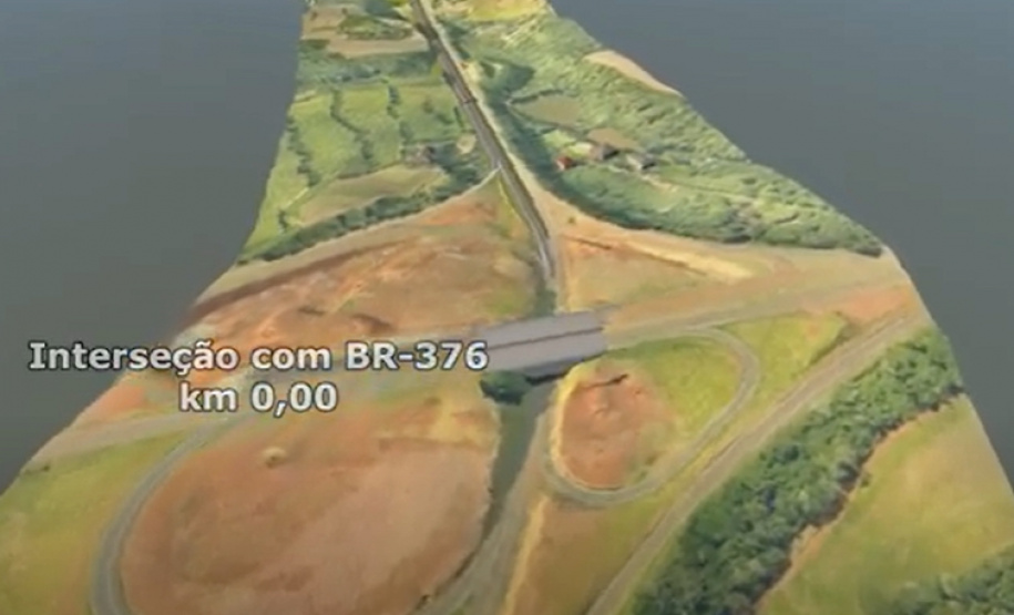 DER lança edital de duplicação da PR-445, entre Londrina e Mauá da Serra; veja o vídeo da obra. Foto: Reprodução/Youtube