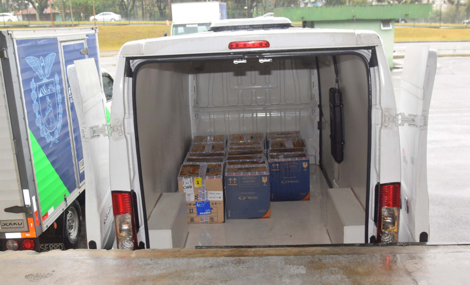 Paraná recebe mais 191,4 mil vacinas contra a Covid-19; distribuição começa neste sábado. Foto: Américo Antonio/SESA