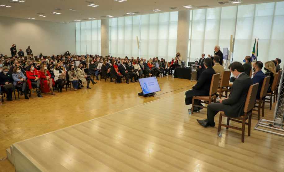 Vice Governador Darci Piana, participa do evento - A Educação no Paraná dá Resultado.  _ Curitiba, 13/08/2021 -  Foto: Ari Dias/AEN