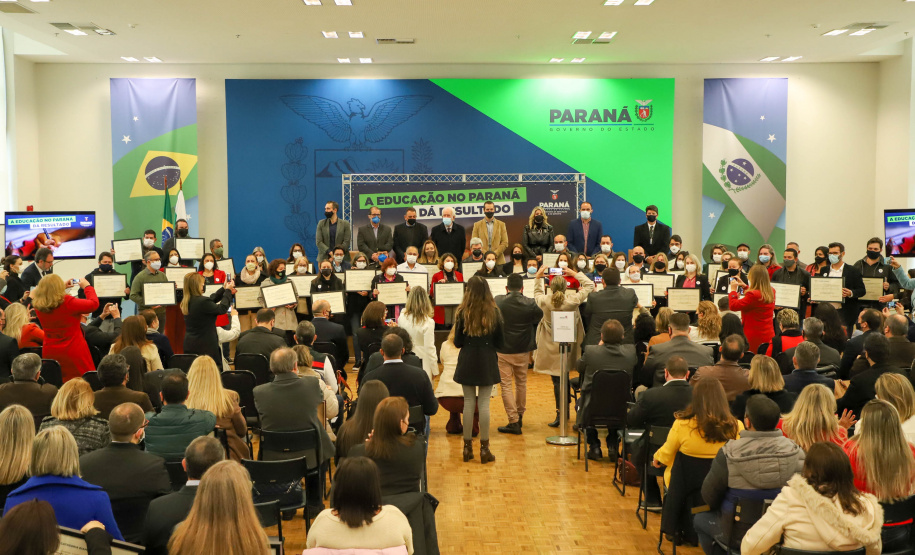 Vice Governador Darci Piana, participa do evento - A Educação no Paraná dá Resultado.  _ Curitiba, 13/08/2021 -  Foto: Ari Dias/AEN