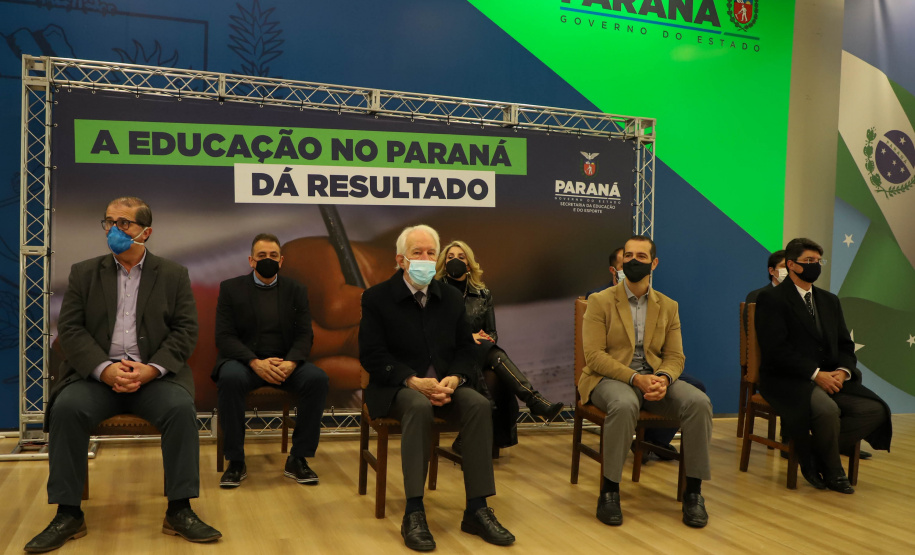 Vice Governador Darci Piana, participa do evento - A Educação no Paraná dá Resultado.  _ Curitiba, 13/08/2021 -  Foto: Ari Dias/AEN