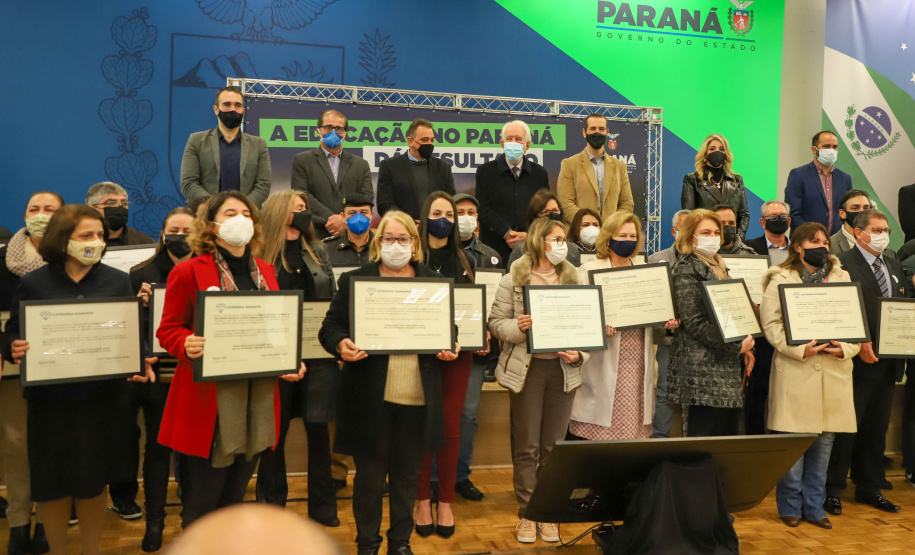 Vice Governador Darci Piana, participa do evento - A Educação no Paraná dá Resultado.  _ Curitiba, 13/08/2021 -  Foto: Ari Dias/AEN