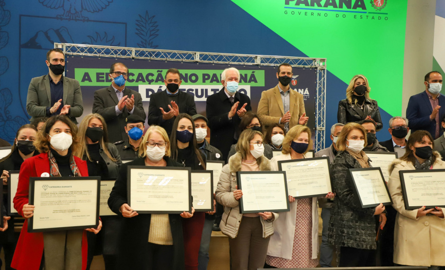 Vice Governador Darci Piana, participa do evento - A Educação no Paraná dá Resultado.  _ Curitiba, 13/08/2021 -  Foto: Ari Dias/AEN